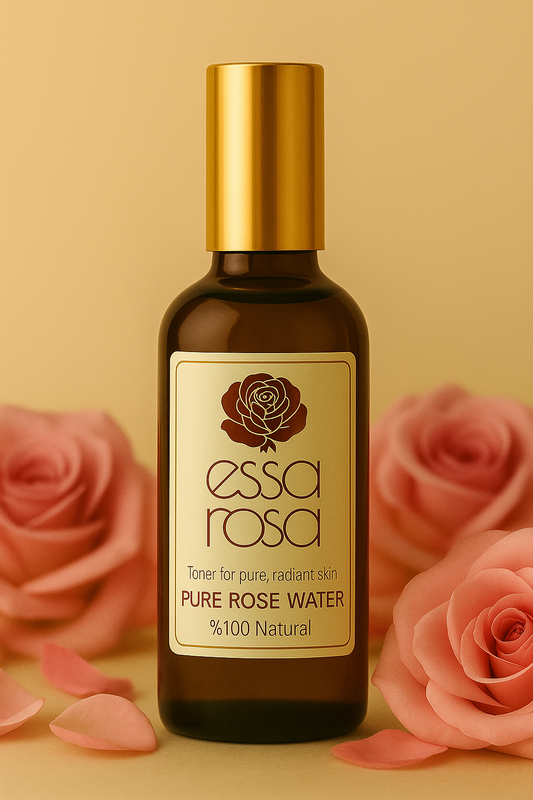 PURE ROSE WATER %100 NATURAL