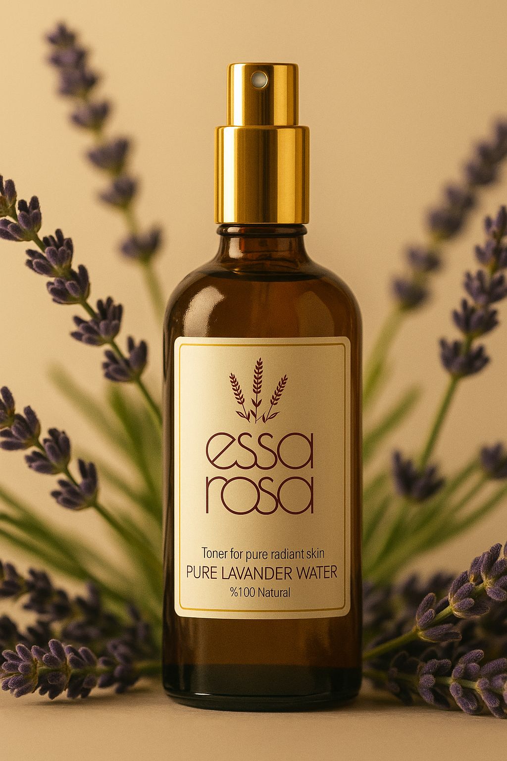 PURE LAVANDER WATER %100 NATURAL